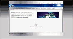 Desktop Screenshot of airkineticsinc.com